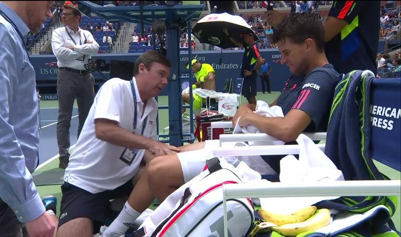 Thiem abandonne face à Del Potro 