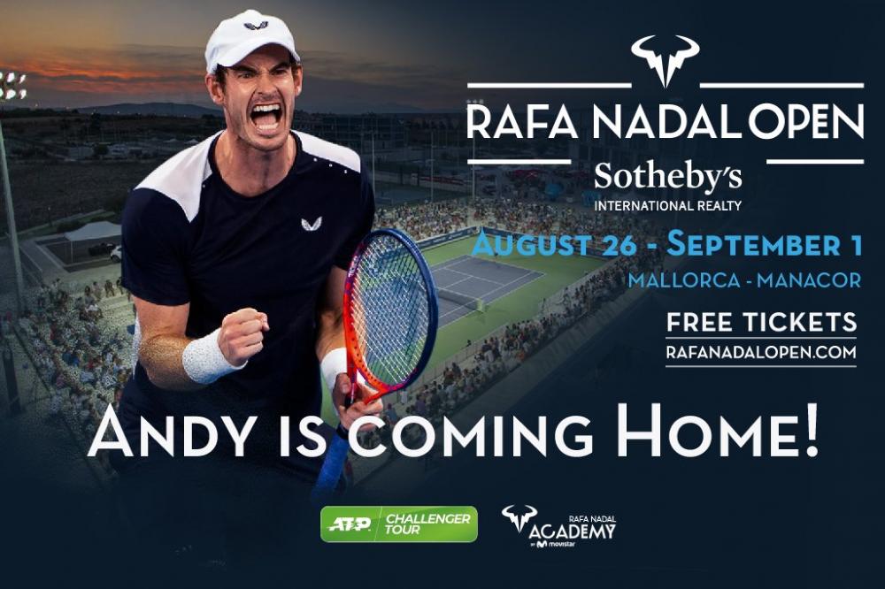 Après 14 années, Andy Murray fait son retour sur le circuit Challenger