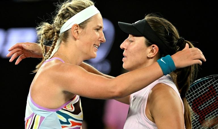 Azarenka surclasse Pegula pour retrouver les demies à l'Open d'Australie 