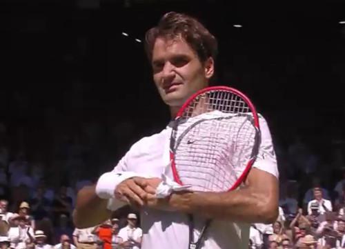 Federer : Maintenant j'ai besoin d'une douche