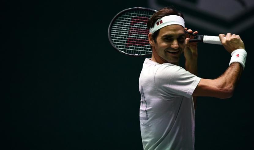 Federer tranquille face à Fognini à Bercy