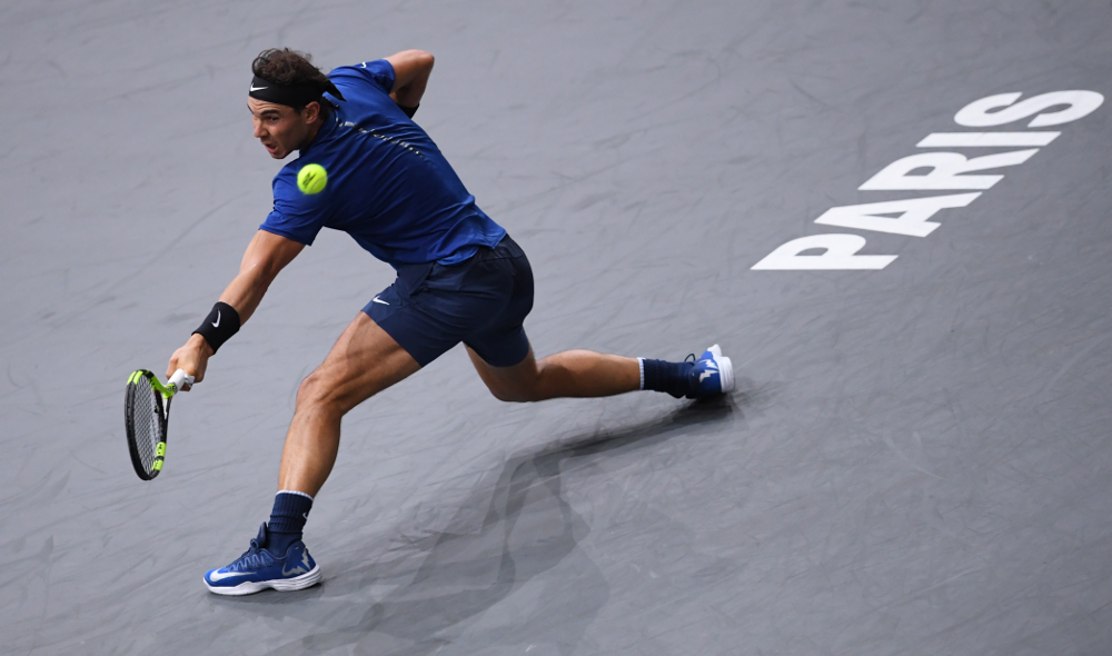Nadal, un genou droit qui tire 