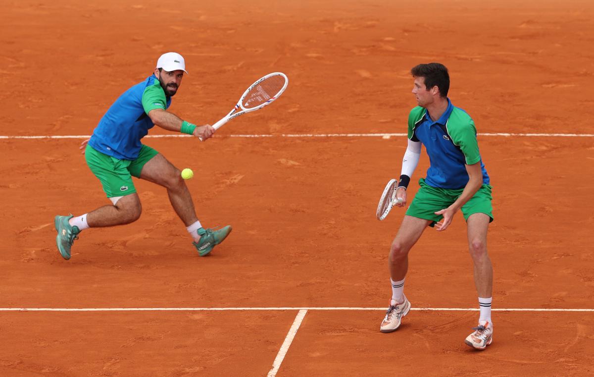 Invités par les organisateurs, Guinard et Arneodo se qualifient pour la finale du double à Monte-Carlo