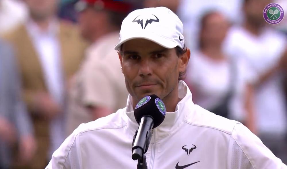 Nadal: Kyrgios is a great player on grass