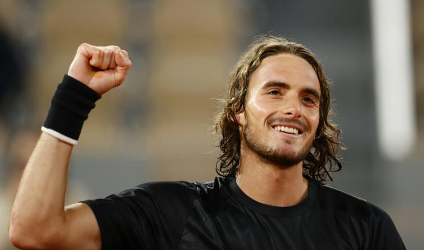 Tsitsipas en demi-finales 