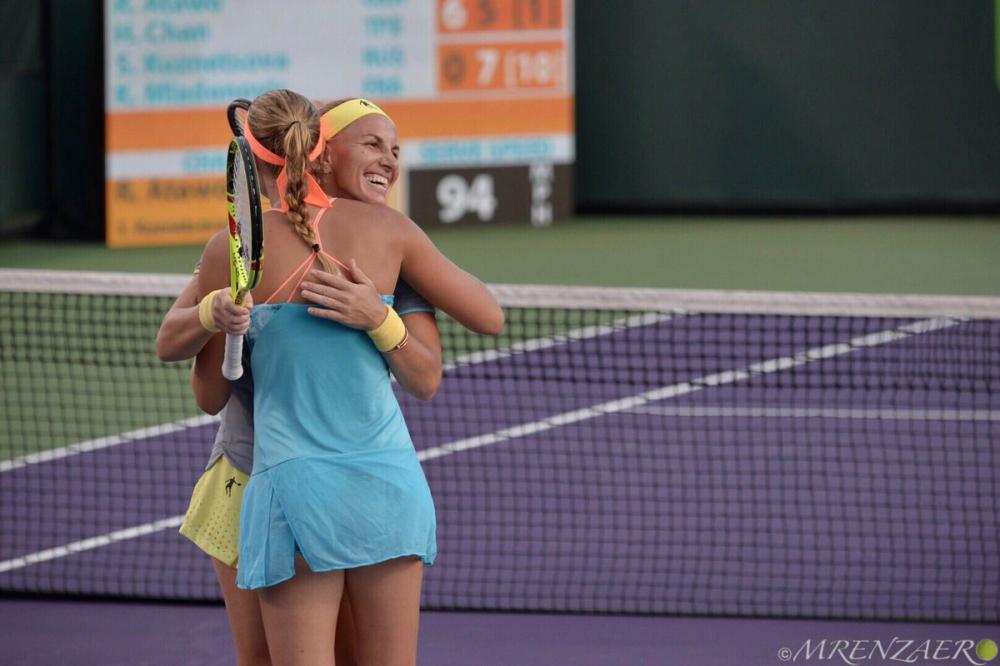 Mladenovic/Kuznetsova s'en sortent à Miami