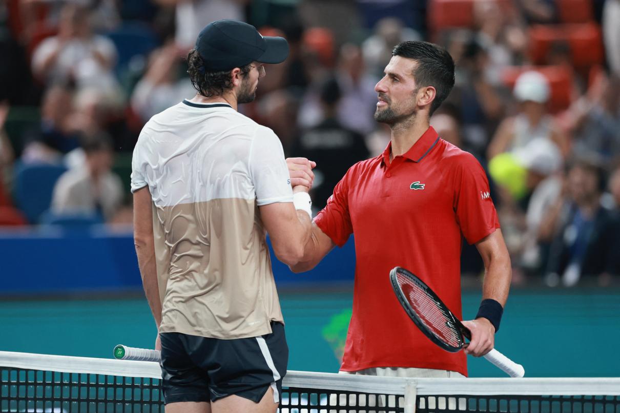 « À 38 ans, ce qu’il accomplit est incroyable » : la réaction pleine de respect de Vacherot après avoir battu Djokovic