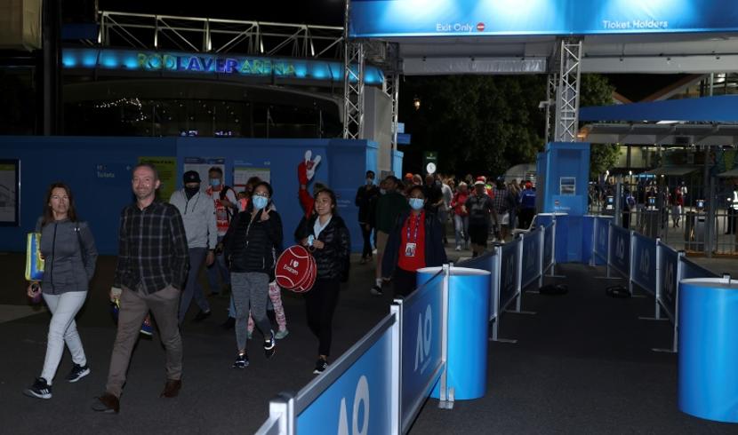 7 477 spectateurs autorisés par session dès jeudi à Melbourne
