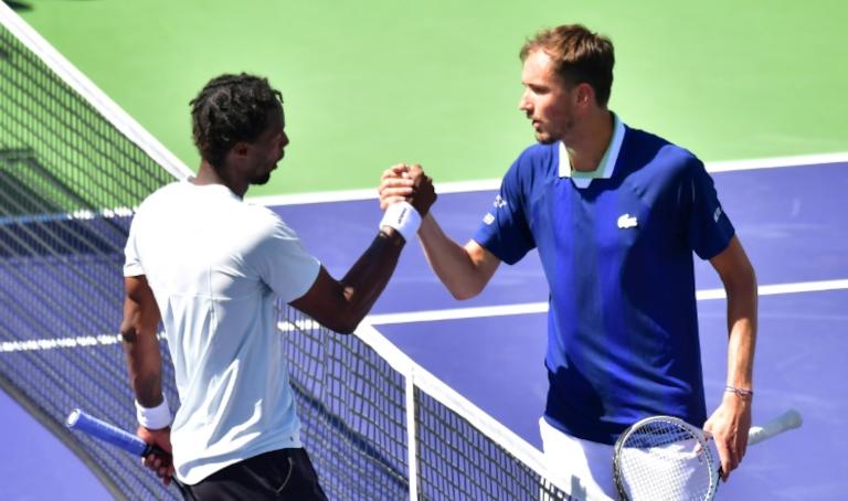 Monfils downs Medvedev in Indian Wells
