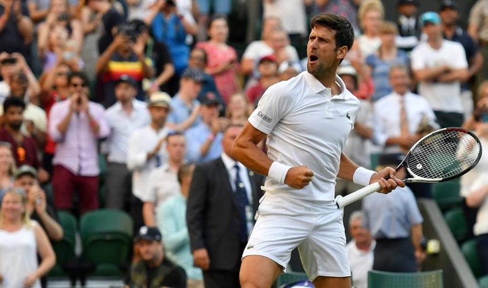 Djokovic 1er qualifié pour les demies à Wimbledon 