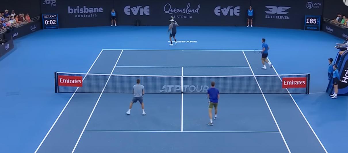 Vidéo - Mektic et Venus remportent déjà l’un des points de l’année en double