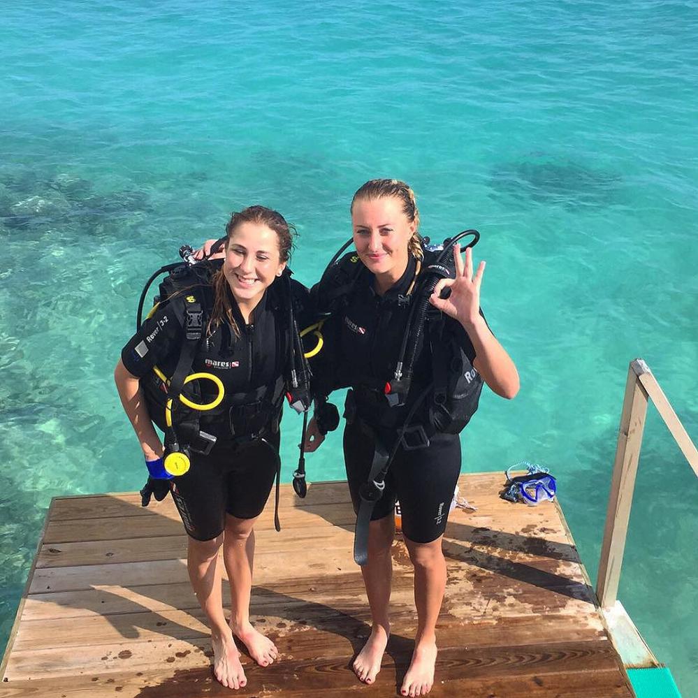 Mladenovic et Bencic en vacances aux Maldives entre meilleures amies