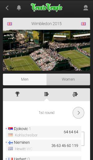 Wimbledon en Live sur vos iPhone et iPad avec la nouvelle appli TT 