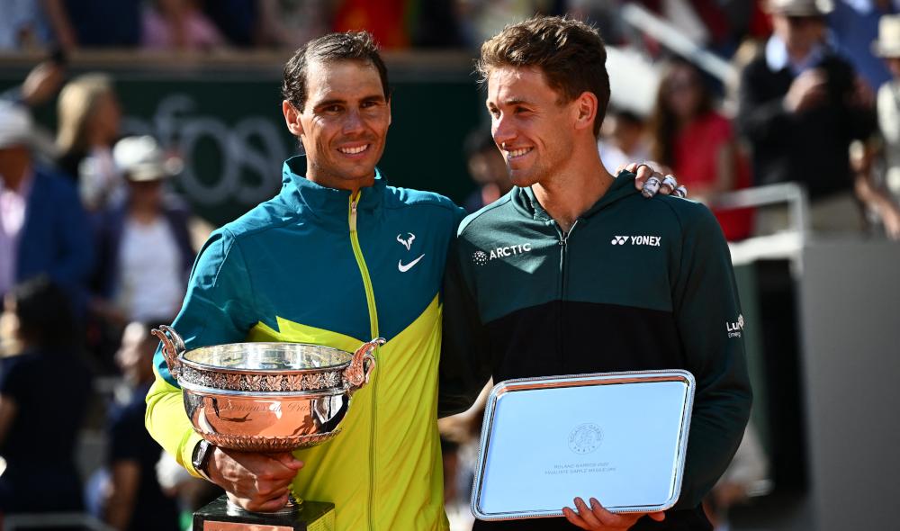50 premiers matchs sur terre battue en Masters 1000 : Ruud 4e, loin derrière Nadal