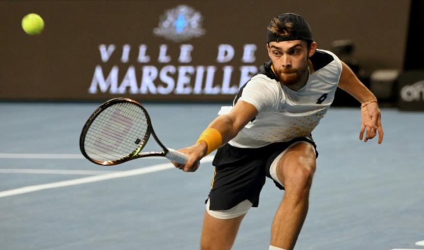 Bonzi pas si loin face à Rublev