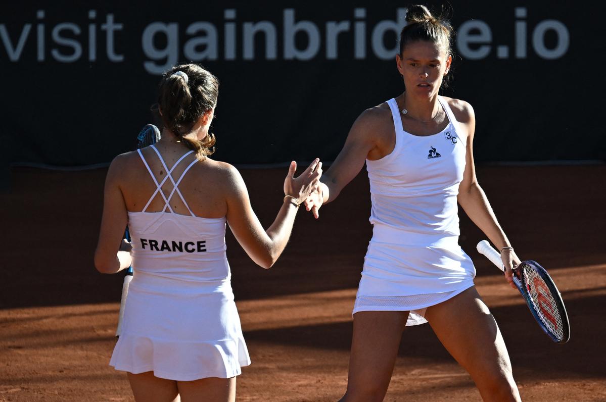 Les Françaises jouent leur qualification pour la phase finale de la BJK Cup ce vendredi