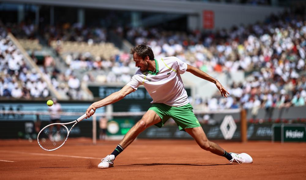 5e set entre Medvedev et Seyboth Wild à Roland-Garros !