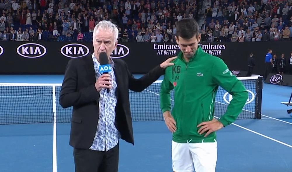 L'émotion de Djokovic concernant le décès de Kobe Bryant : J'ai eu la chance de le connaître