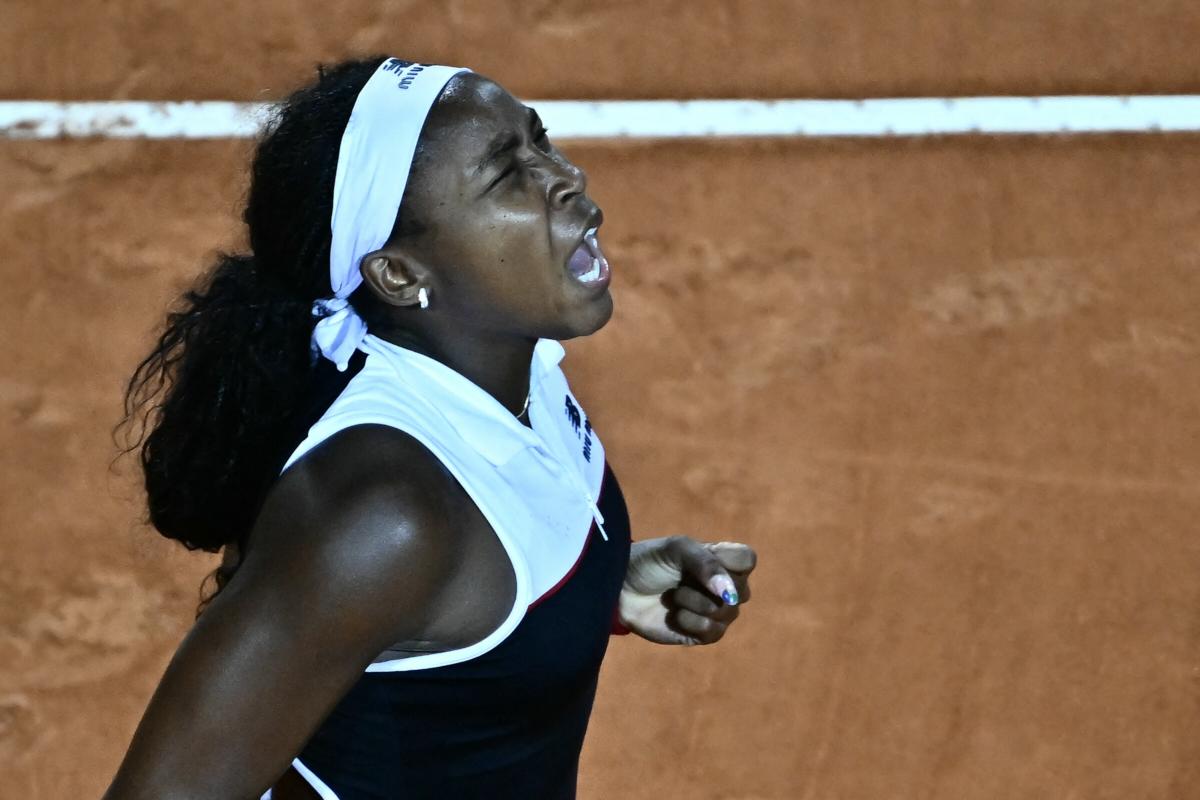 Après une bataille de 3h32, Gauff bat Zheng et se qualifie pour la finale à Rome