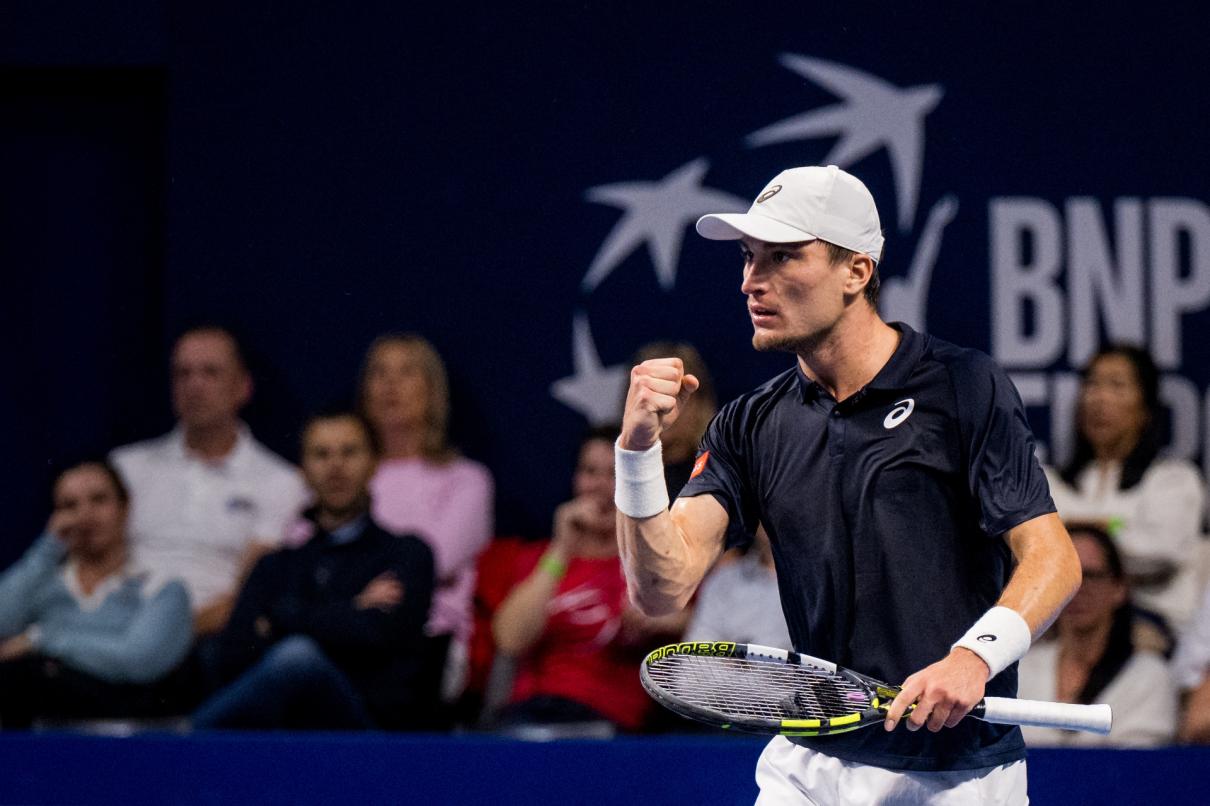 Collignon fait sensation à Bruxelles : une première demi-finale ATP en faisant tomber Davidovich Fokina