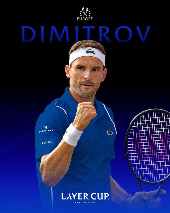 Laver Cup - Dimitrov remplace Nadal, la team Europe plus favorite que jamais !