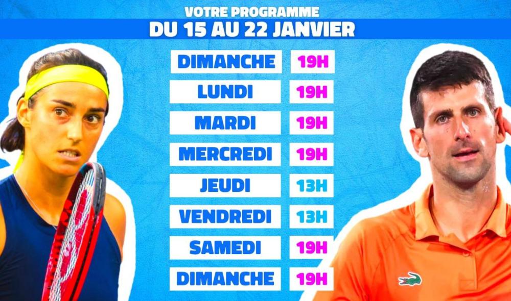 Le planning de vos émissions Double Faute de la semaine