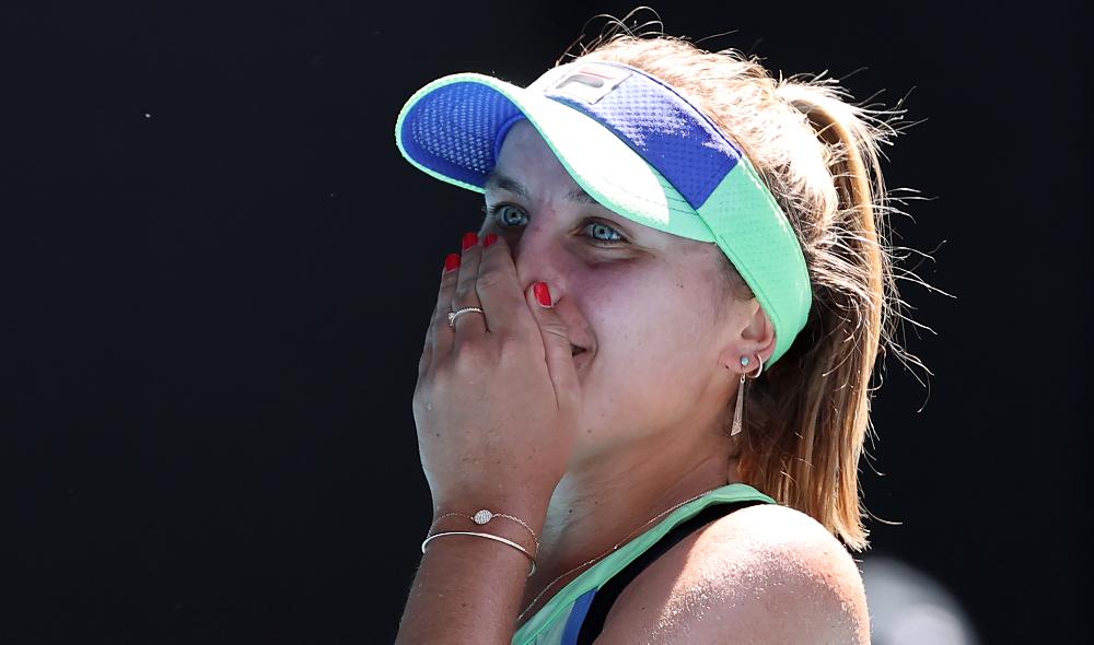 Kenin crée la suprise face à Barty en demie 