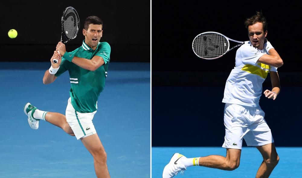 Djokovic-Medvedev, c'est parti sur la Rod Laver Arena 