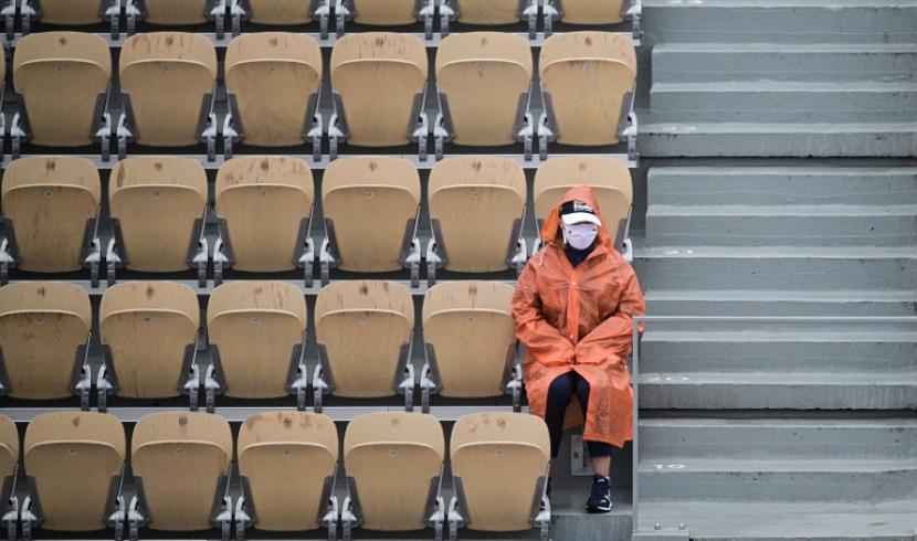 C'est reparti après la pluie à Roland Garros