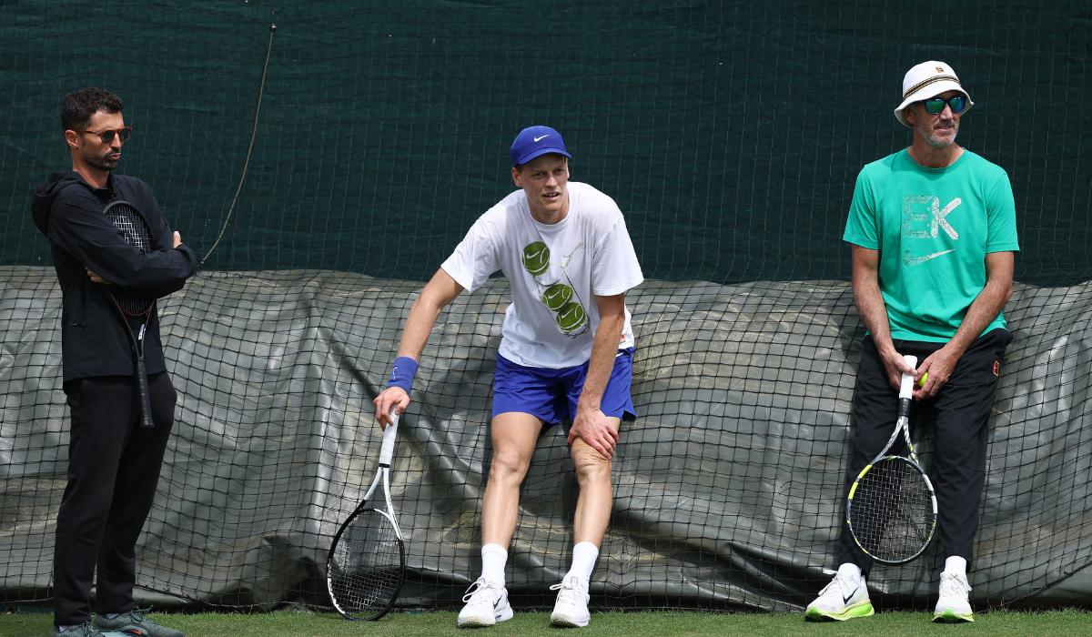 Exercices d'Intensité, tennis-ballon : Sinner poursuit son entraînement en vue de l’US Open