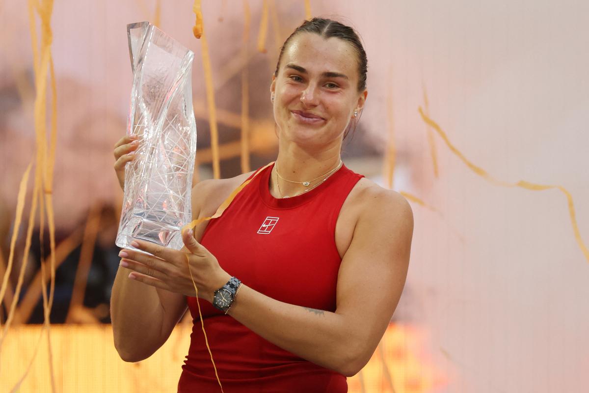 Sabalenka domine Pegula pour s’adjuger le titre à Miami