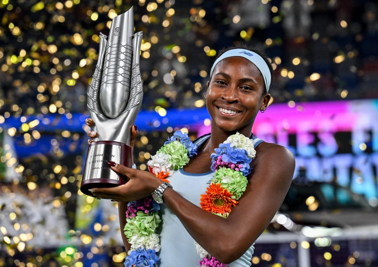 « Il ne voulait pas que je vienne… » : Coco Gauff révèle la phrase de son coach avant son triomphe à Wuhan