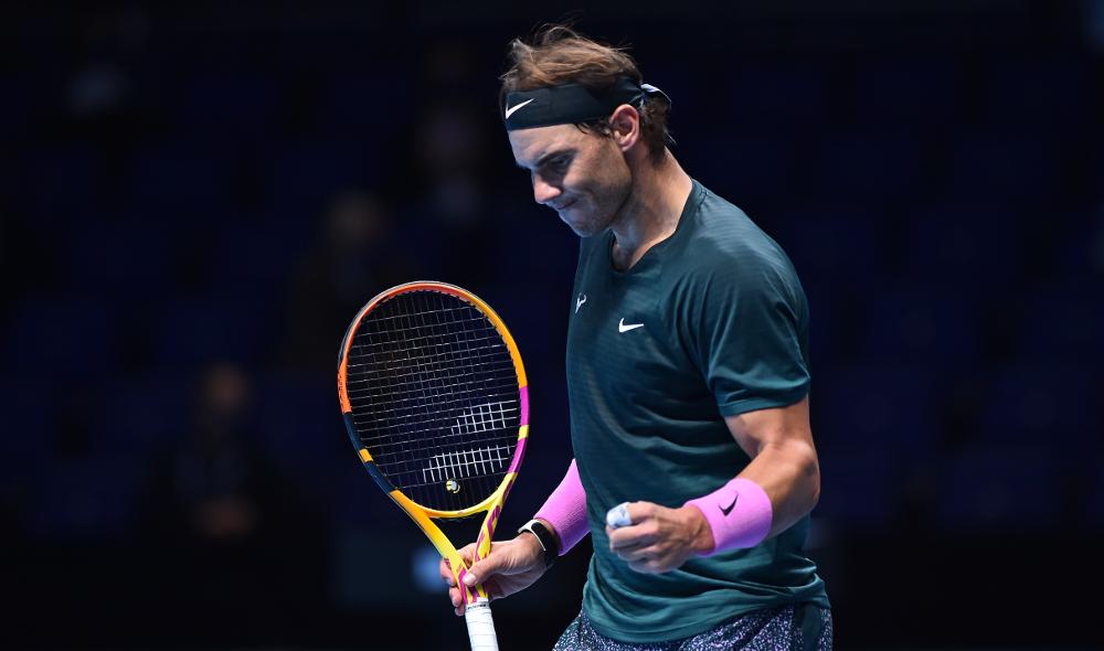 Nadal qualifies for semis in London where he'll face Medvedev on Saturday
