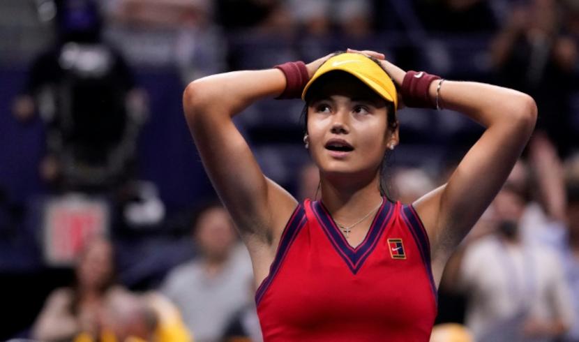 Raducanu without losing a set