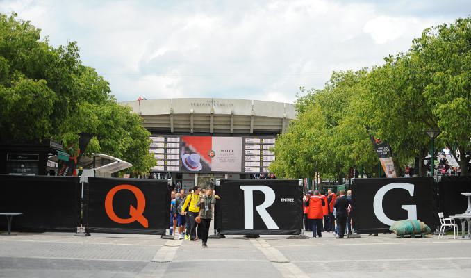 La pluie interrompt les matchs à Roland Garros 