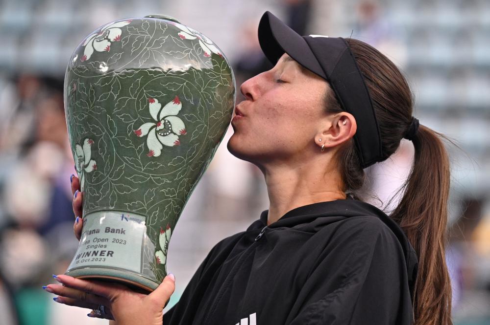 Pegula wins the title in Seoul!