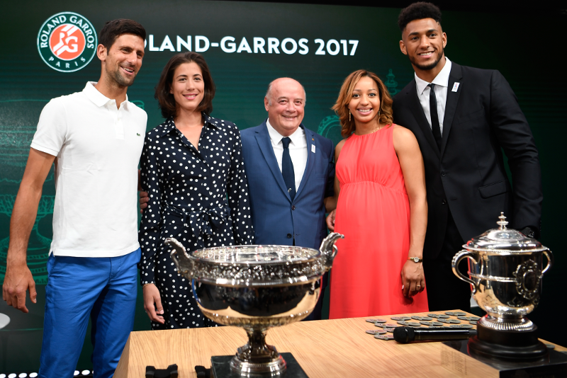 Du beau monde au tirage au sort de Roland Garros