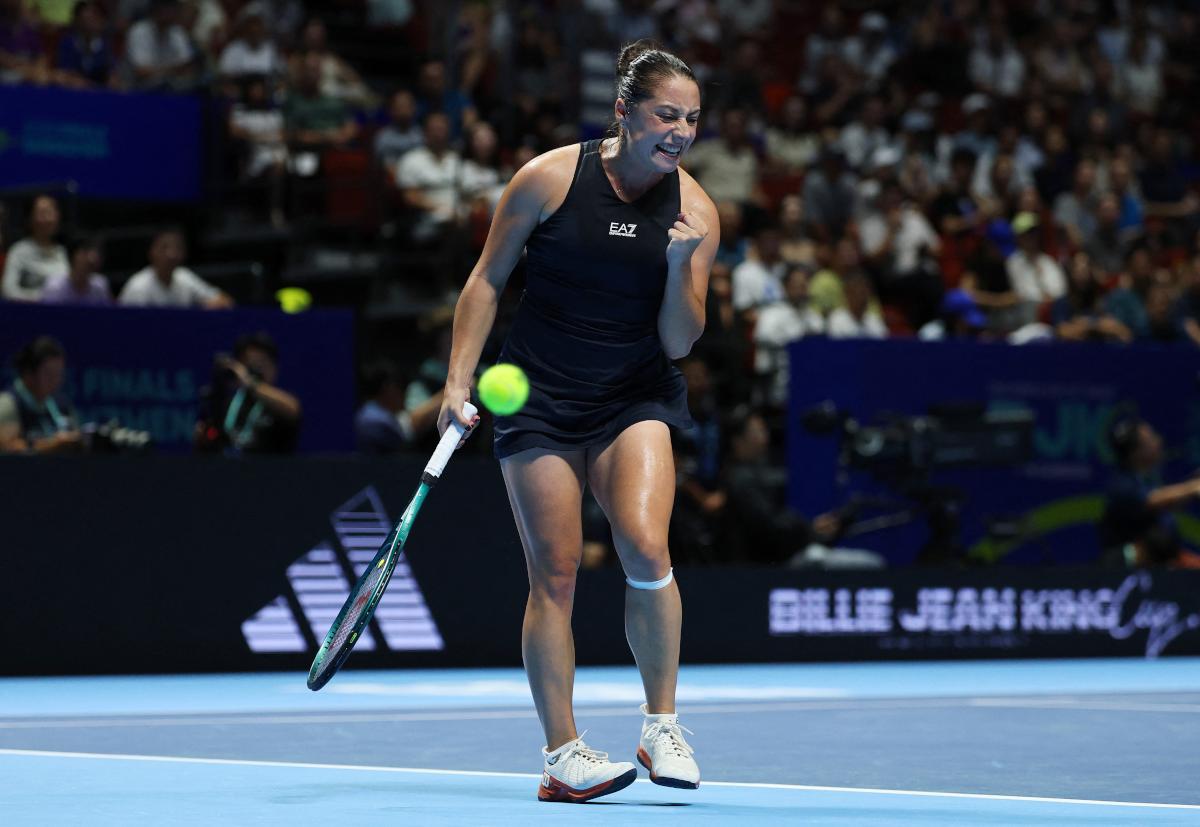 BJK Cup 2025: Italia lähellä himoittua voittoa Cocciaretton voiton jälkeen Navarrosta