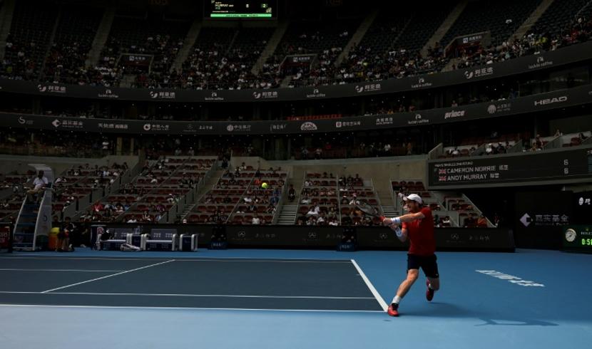 Murray déçu par le peu de public et le manque d'ambiance à Pékin