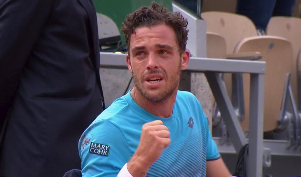 Cecchinato : J'ai joué un match incroyable