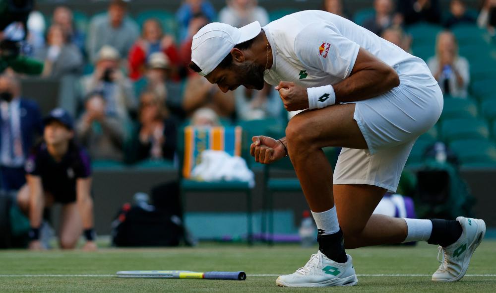 Berrettini rejoint Hurkacz en demi-finales 