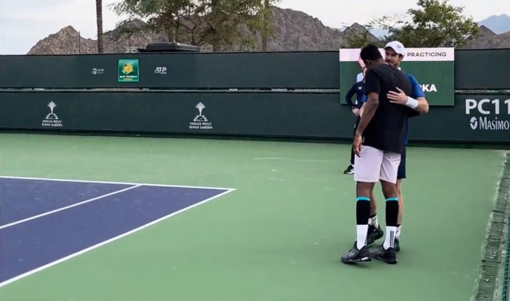 Murray et Monfils heureux de se retrouver à Indian Wells