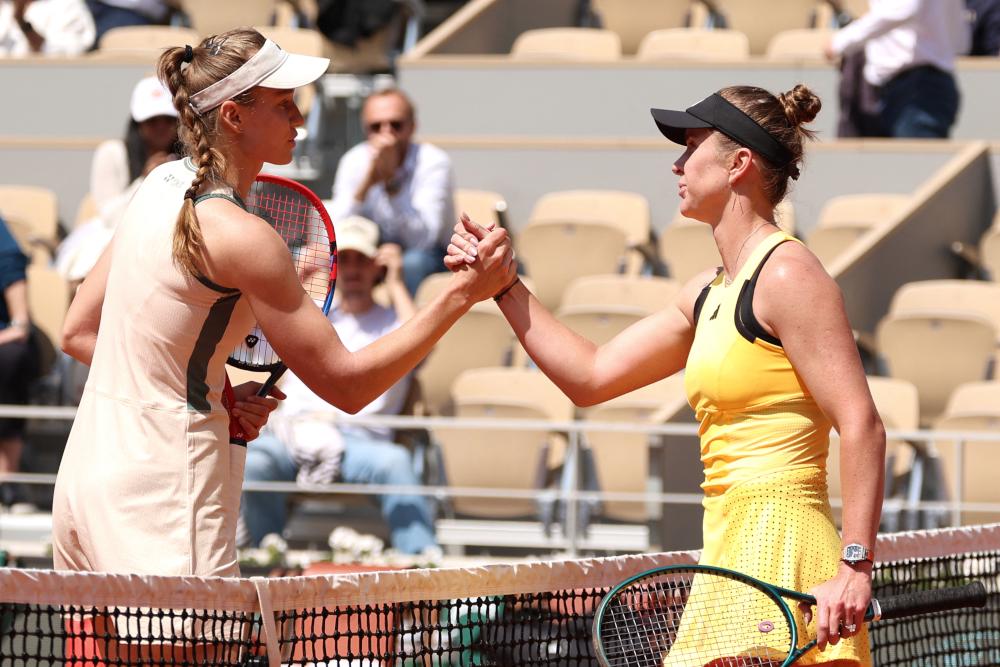 Svitolina ne ralentit même pas Rybakina à Roland-Garros 