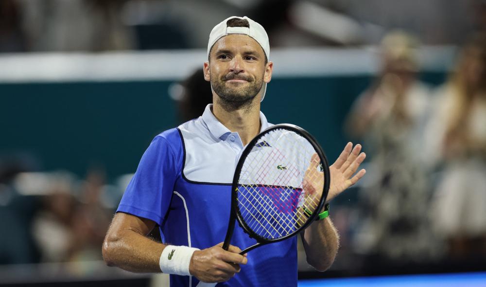Dimitrov réussit ses débuts à Monte-Carlo