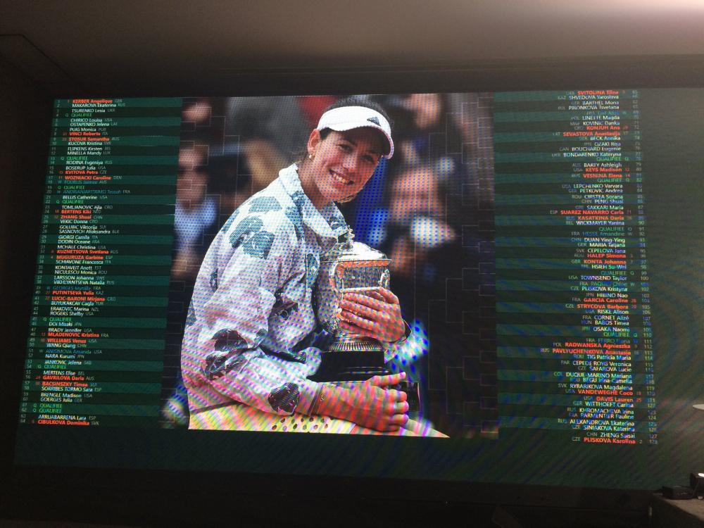 Le tableau de simple dames de Roland Garros 2017 a été dévoilé ce vendredi midi à Paris en présence de Muguruza, tenante du titre.