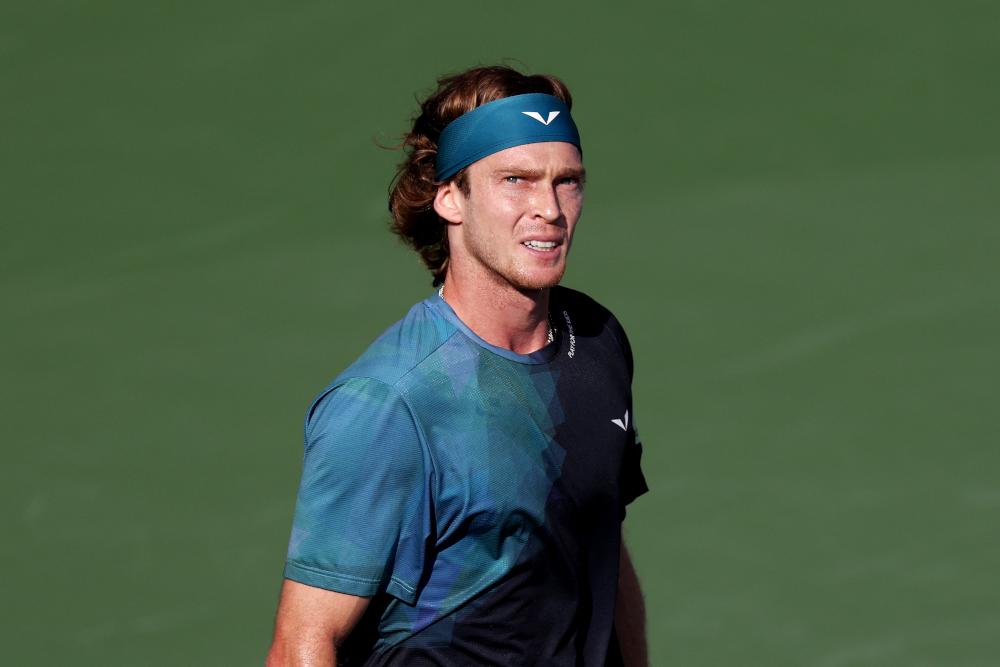 Rublev disqualifié après son pétage de plomb à Dubaï !