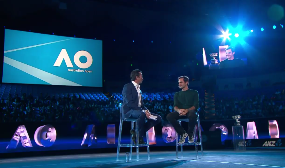 La cérémonie de lancement de l'Open d'Australie a débuté à Melbourne