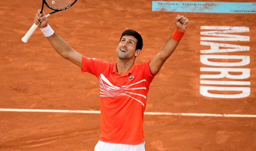 Djokovic beats Tsitsipas to win the title in Madrid 