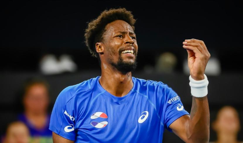 Monfils blessé à la main droite