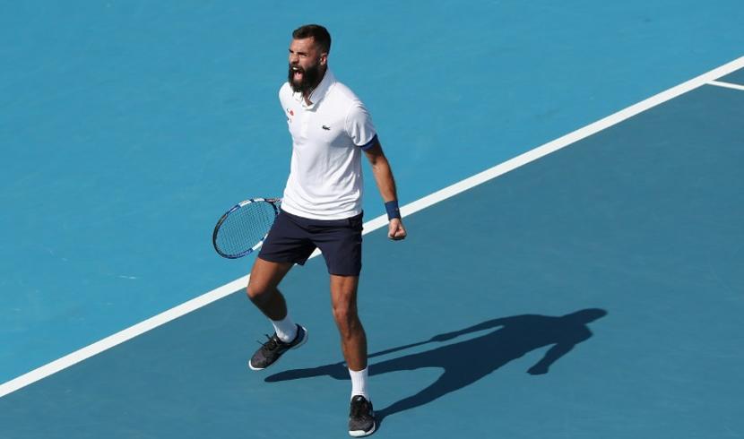 Paire passe le 1er tour dans la douleur à l'Open d'Australie
